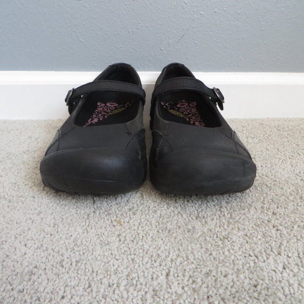 EUC Keen Womens Presidro Mary Jane shoes size 8.5 black buckle #1011432 - Picture 3 of 10
